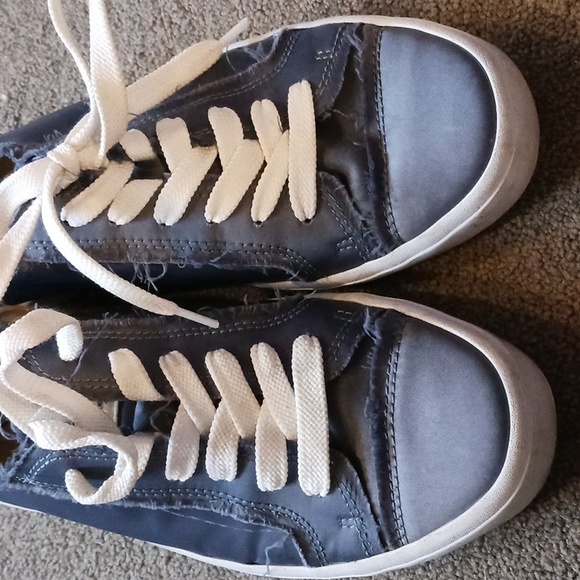 ED Ellen DeGeneres Eda-Doren Sneaker Blue/Grey Size 8.5 - Picture 6 of 7